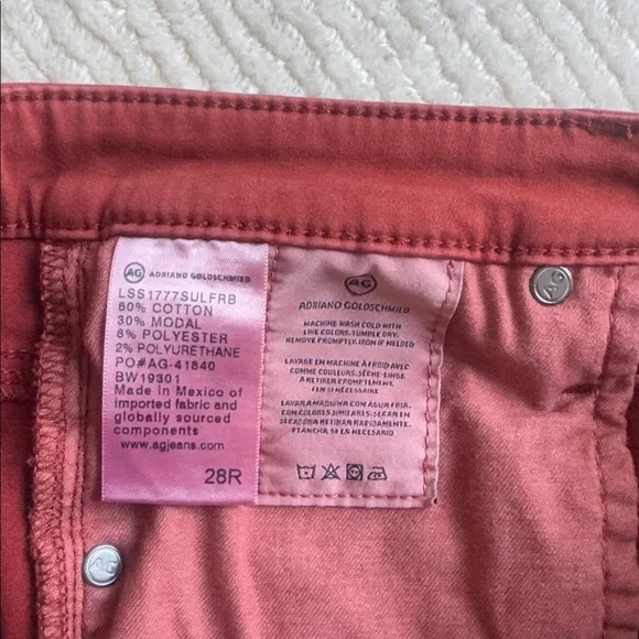 AG Adriano Goldschmied The Farrah Skinny Ankle Canyon Ridge Jeans 28R - Picture 7 of 8